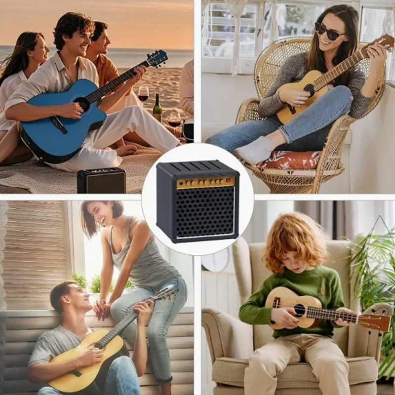 Portable 3D Printed Guitar Pic - огляд і ціна 3D Printing Guitar