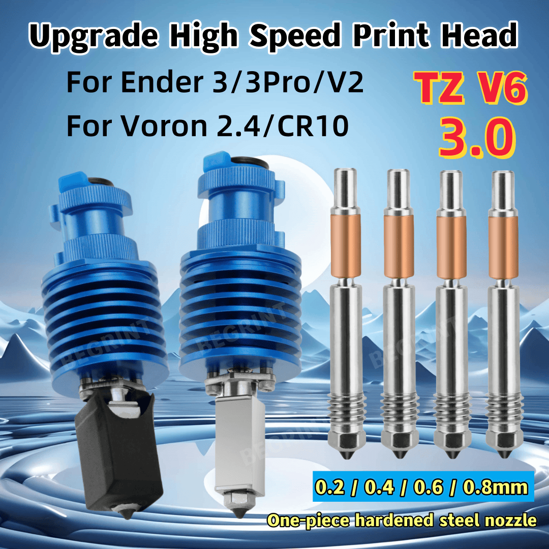Hotend Upgrade TZ V6 3.0 Hot e - огляд і ціна 3D Printer Nozzle Brass
