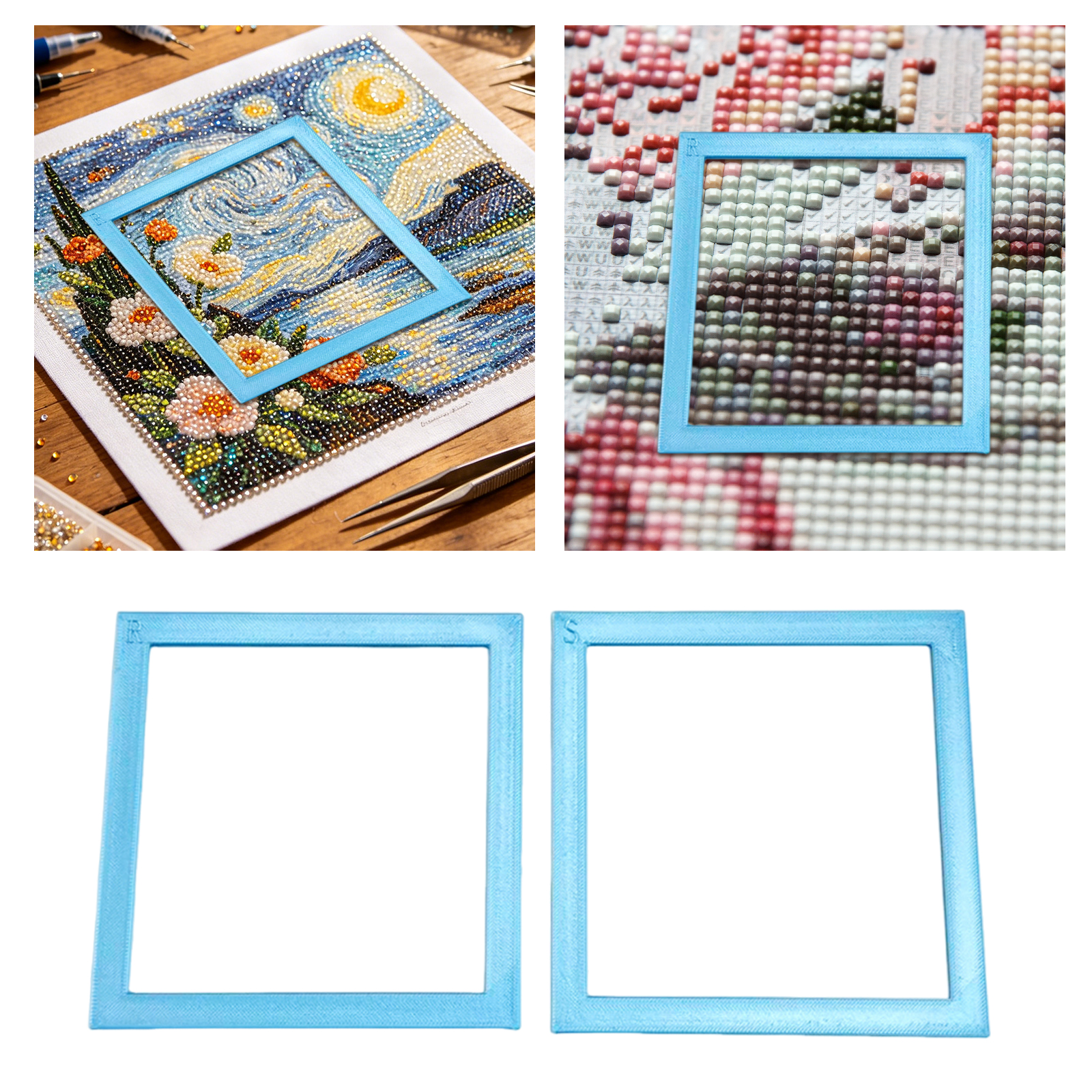 2Pcs Diamond Art Square Auxili - огляд і ціна 3D Printing Enthusiast