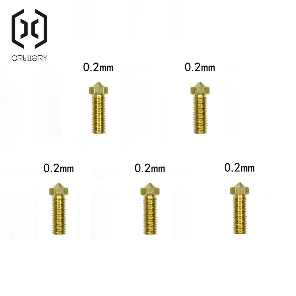 E3D Brass Nozzle 0.2/0.4/0.6/0 - огляд і ціна 3D Printer Nozzle Brass