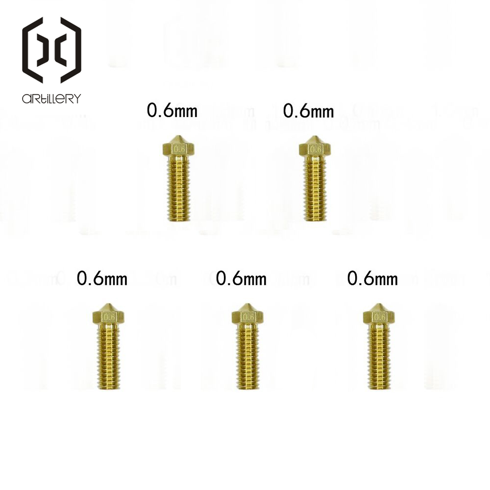 E3D Brass Nozzle 0.2/0.4/0.6/0 - огляд і ціна 3D Printer Nozzle Brass