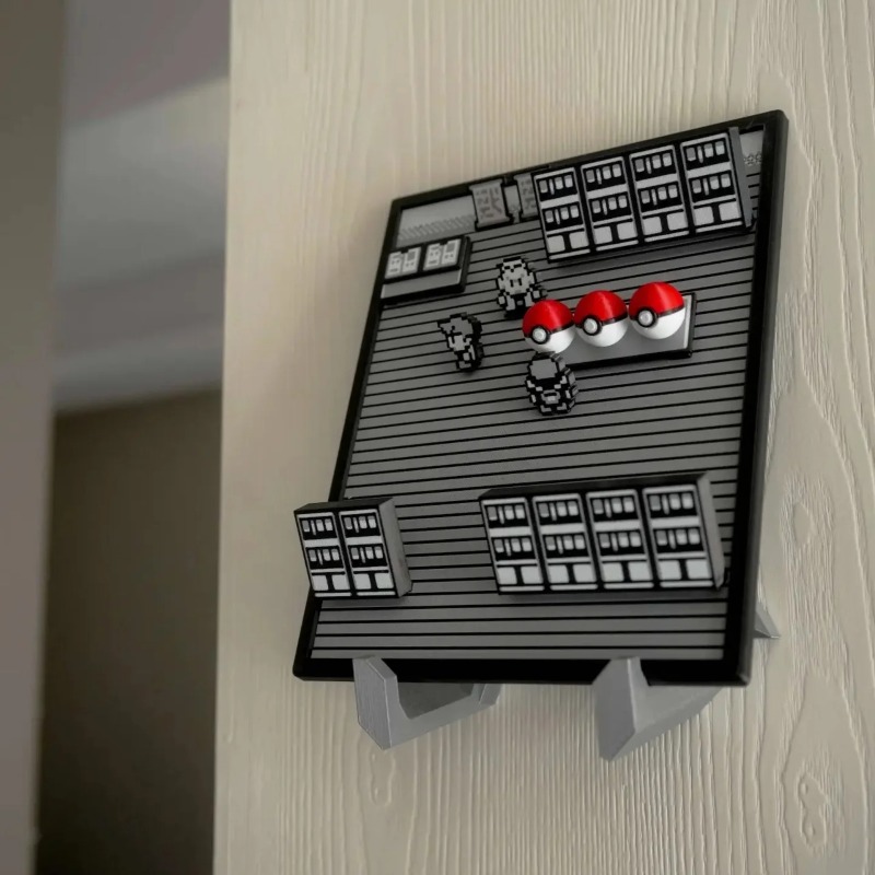 Pokemon Gold Silver Scene Figu - огляд і ціна 3D Printing Jobs