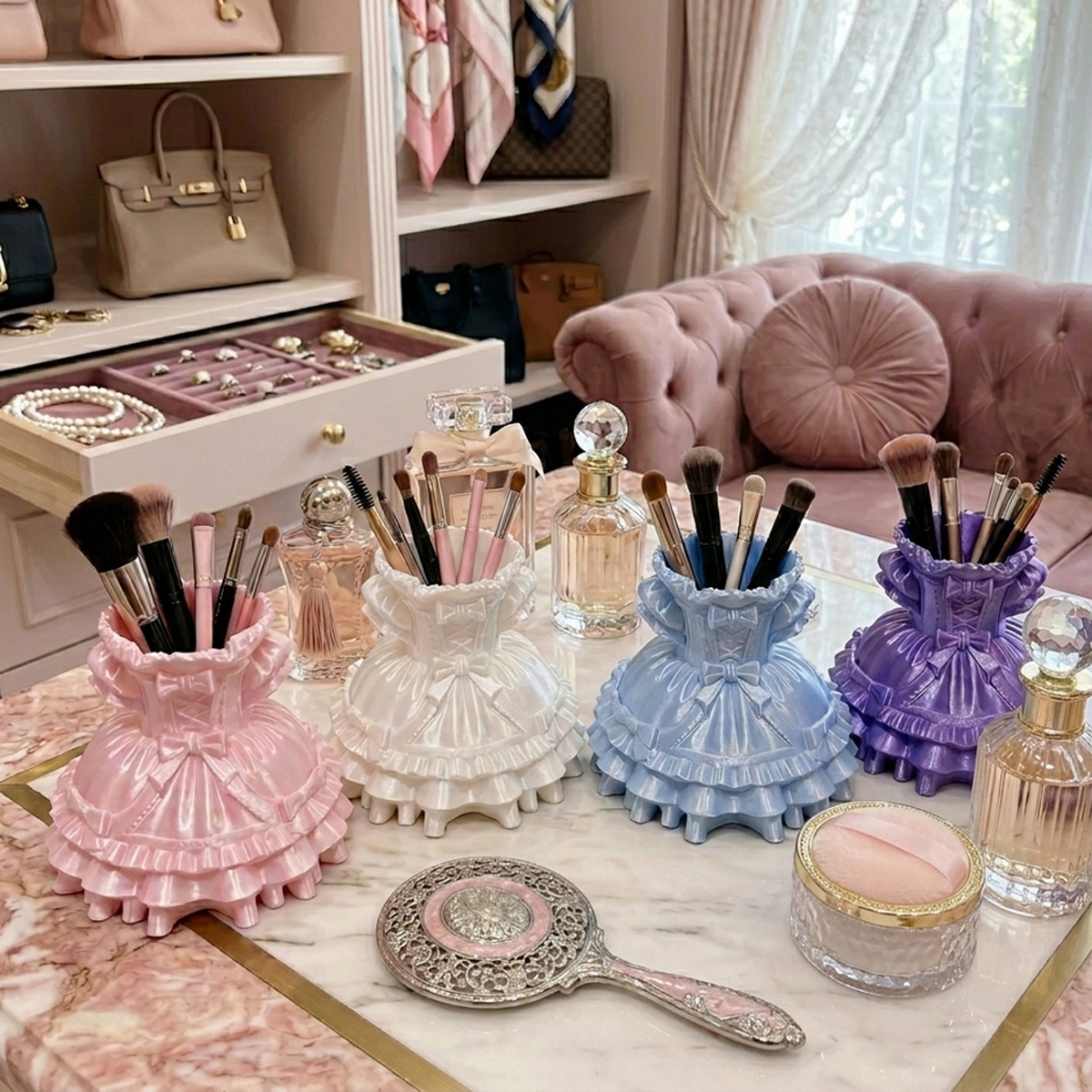 Princess Dress Makeup Brush Ho - огляд і ціна 3D Printing Examples