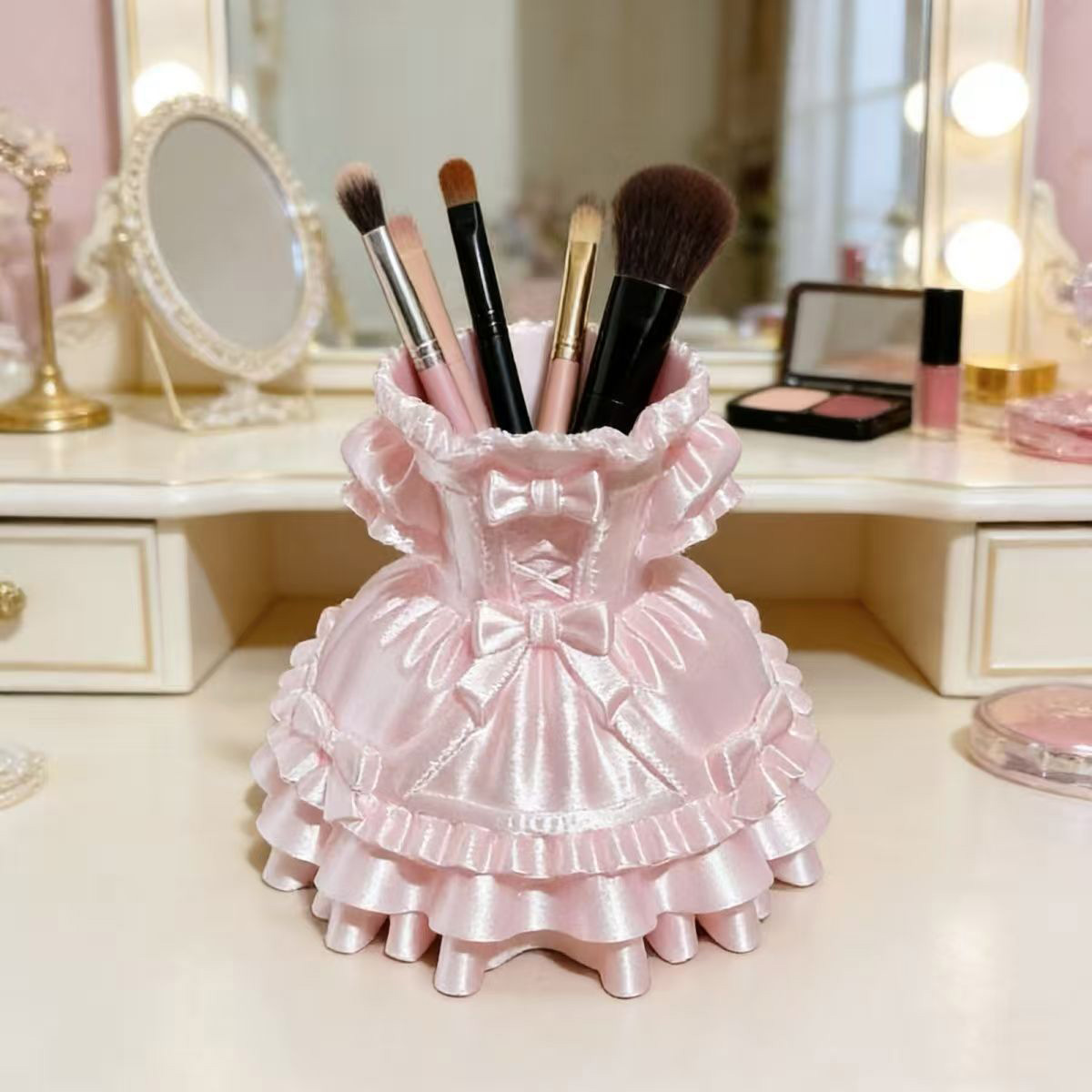 Princess Dress Makeup Brush Ho - огляд і ціна 3D Printing Examples