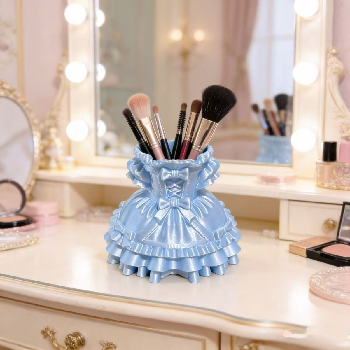 Princess Dress Makeup Brush Ho - огляд і ціна 3D Printing Examples