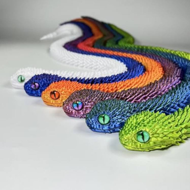 2026 new 3D printed snake, lif - огляд і ціна 3D Printing Examples