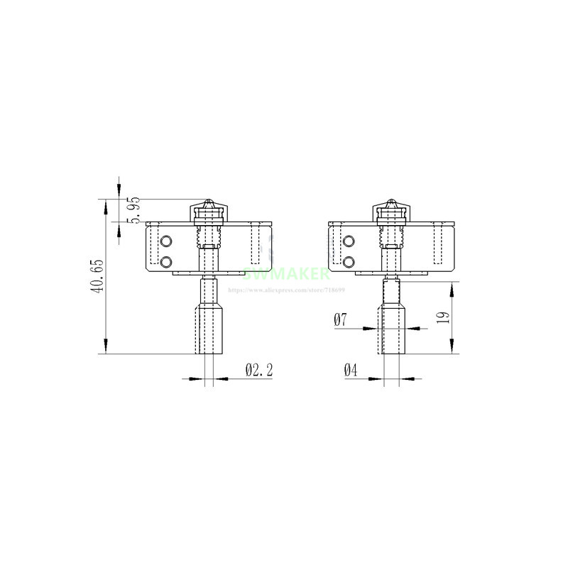 Zortrax M200 Plus/M300 Plus Ho - огляд і ціна 3D Printer Hotend Kit