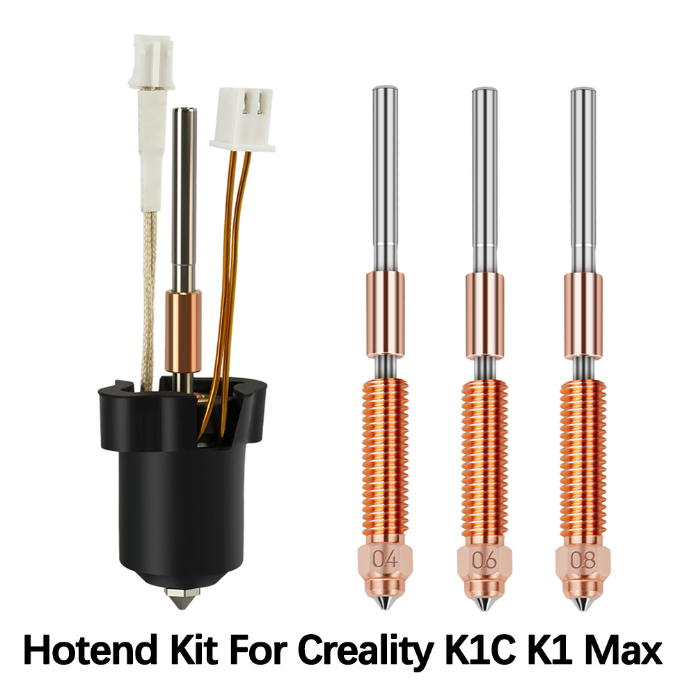 Upgrade Hotend For Creality K1 - огляд і ціна 3D Printer Nozzle Brass
