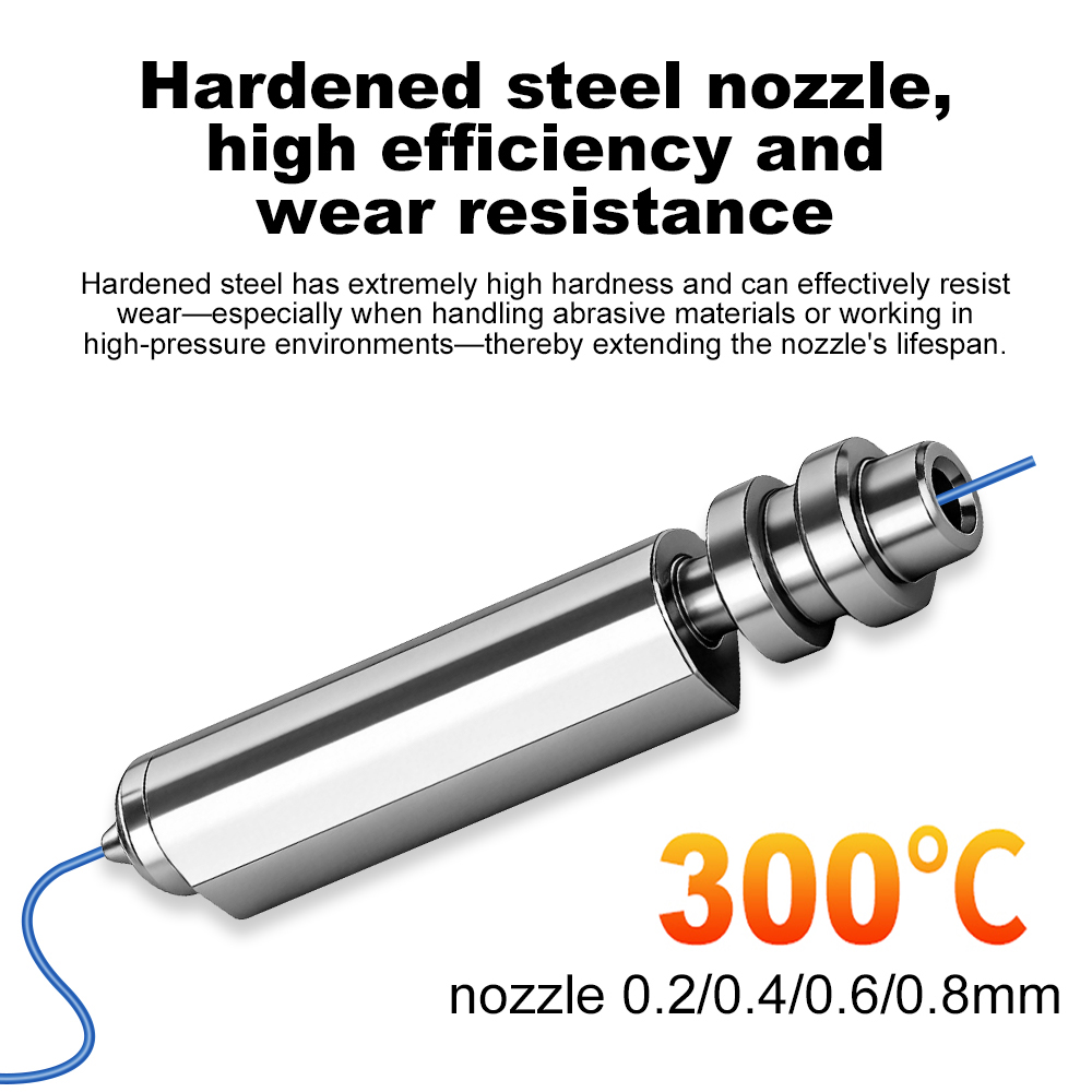 Upgraded Bimetallic Nozzle for - огляд і ціна 3D Printer Hotend Kit