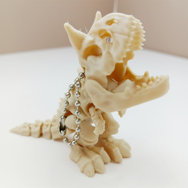 3D Printed Skeleton Bull Horn  - огляд і ціна 3D Printing Examples