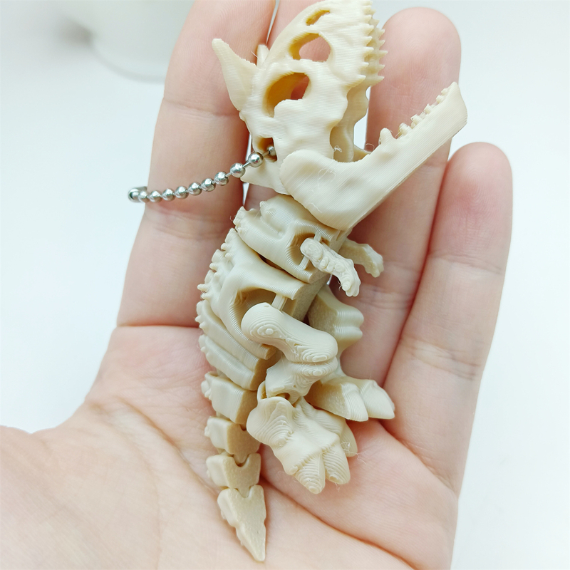 3D Printed Skeleton Bull Horn  - огляд і ціна 3D Printing Examples