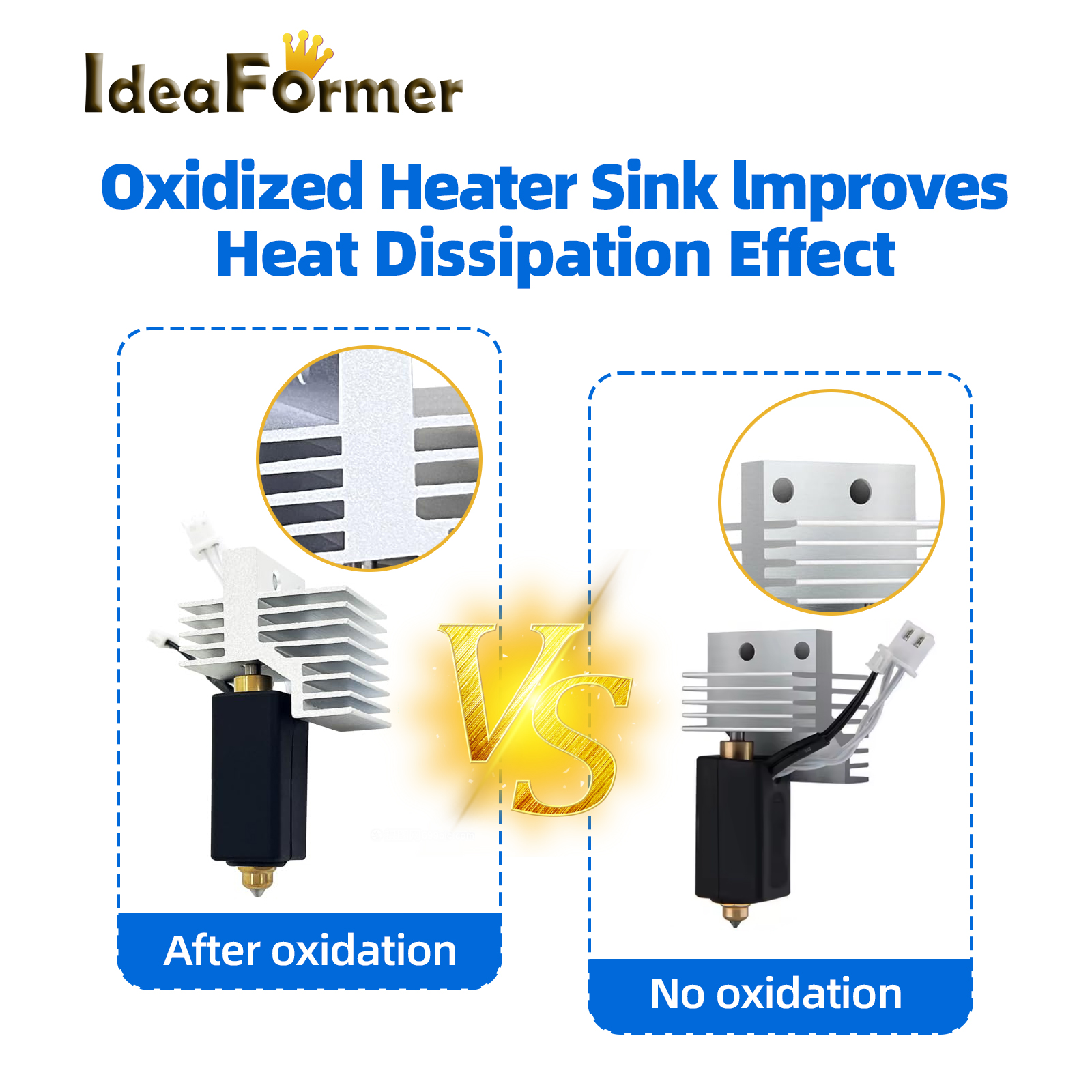 Upgrade Ceramic Hotend for Ele - огляд і ціна Nozzle 0.4Mm Hardened